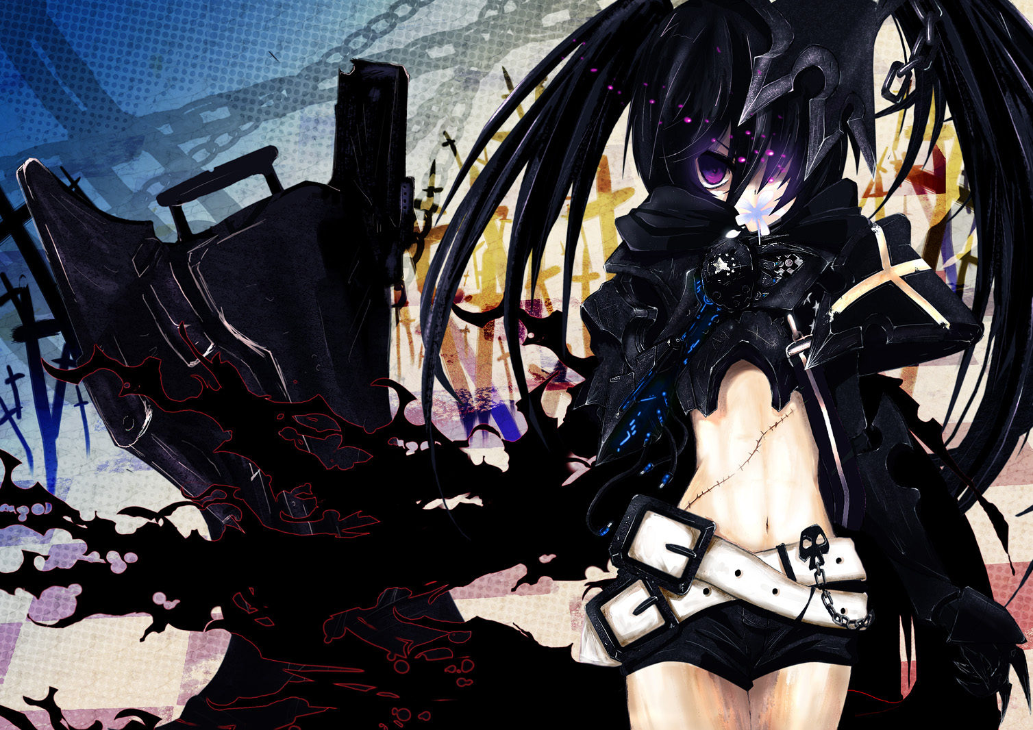 [END]Black Rock Shooter ตอนที่1-8/8จบ [พากย์ไทย]